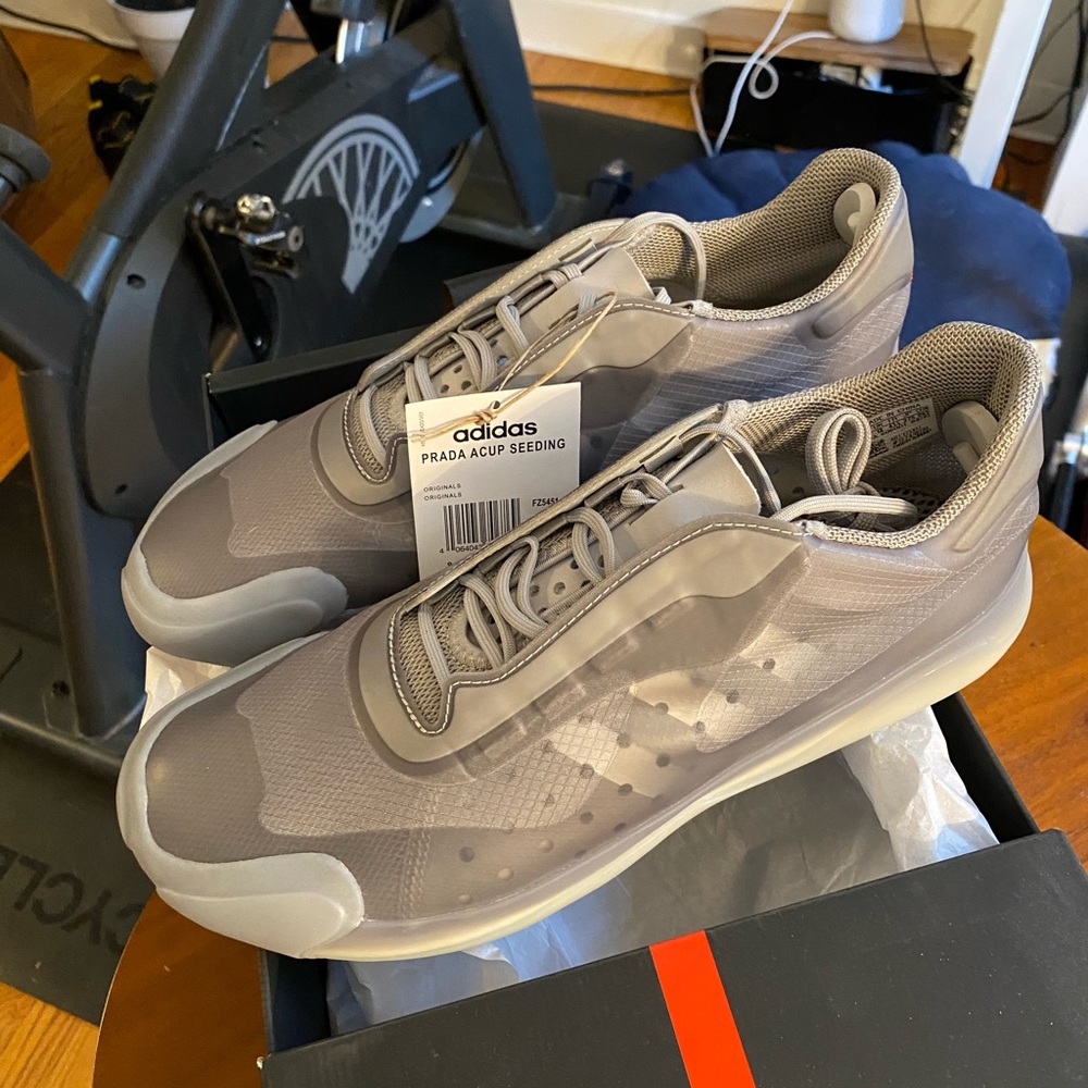 Prada Adidas Luna Rossa 21 Performance Limited Edition, gray, men’s 9.5